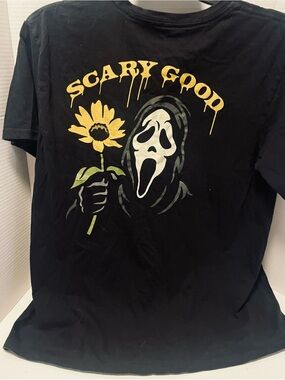 Scream Ghost Face Vintage 1996 T Shirt Size Large Halloween